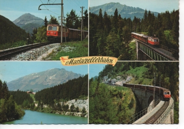 Ansichtskarte Mariazellerbahn